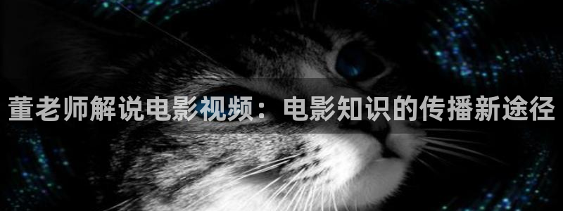 繁花第40集星辰影院在线观看：董老师解说电影视频：电影知识的传播新途径